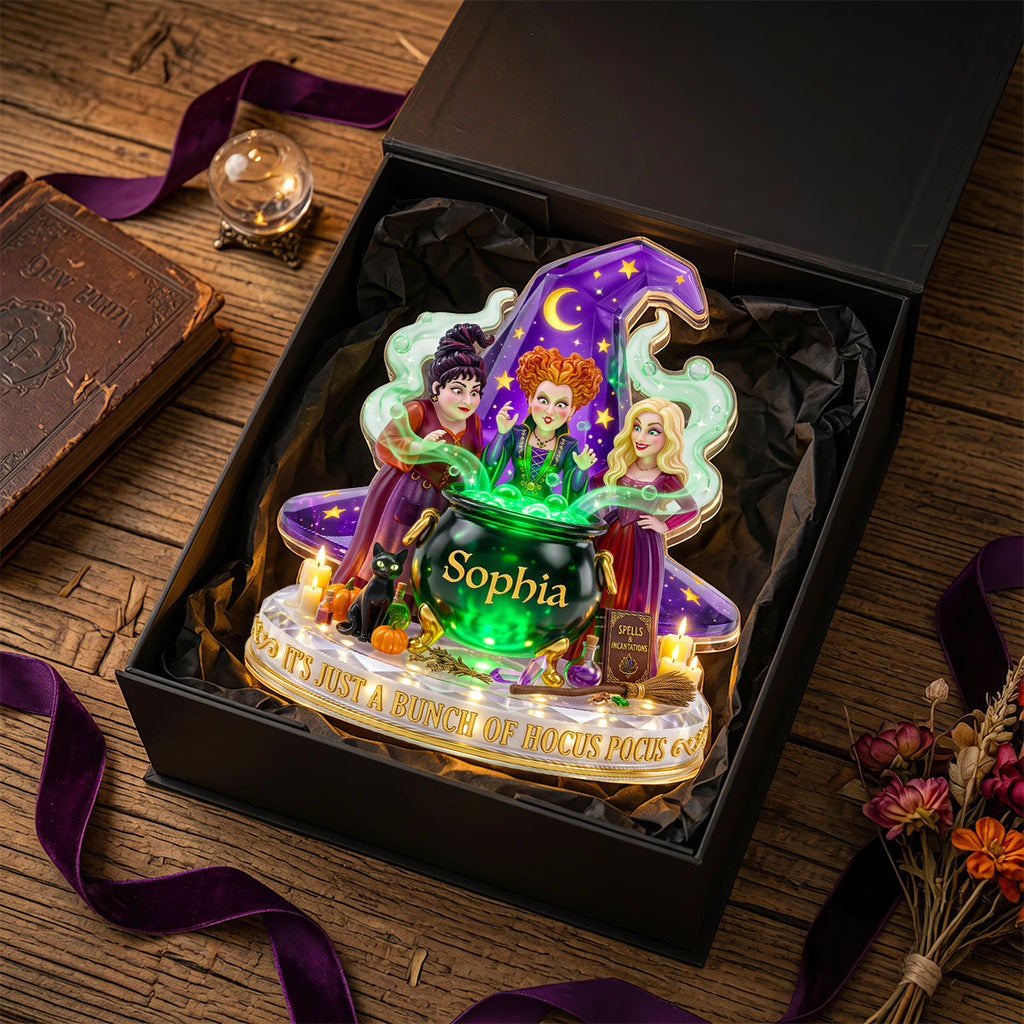 Personalized Acrylic Halloween Light Box Gift for Movie Fans Acrylic Light Box GradoCreations