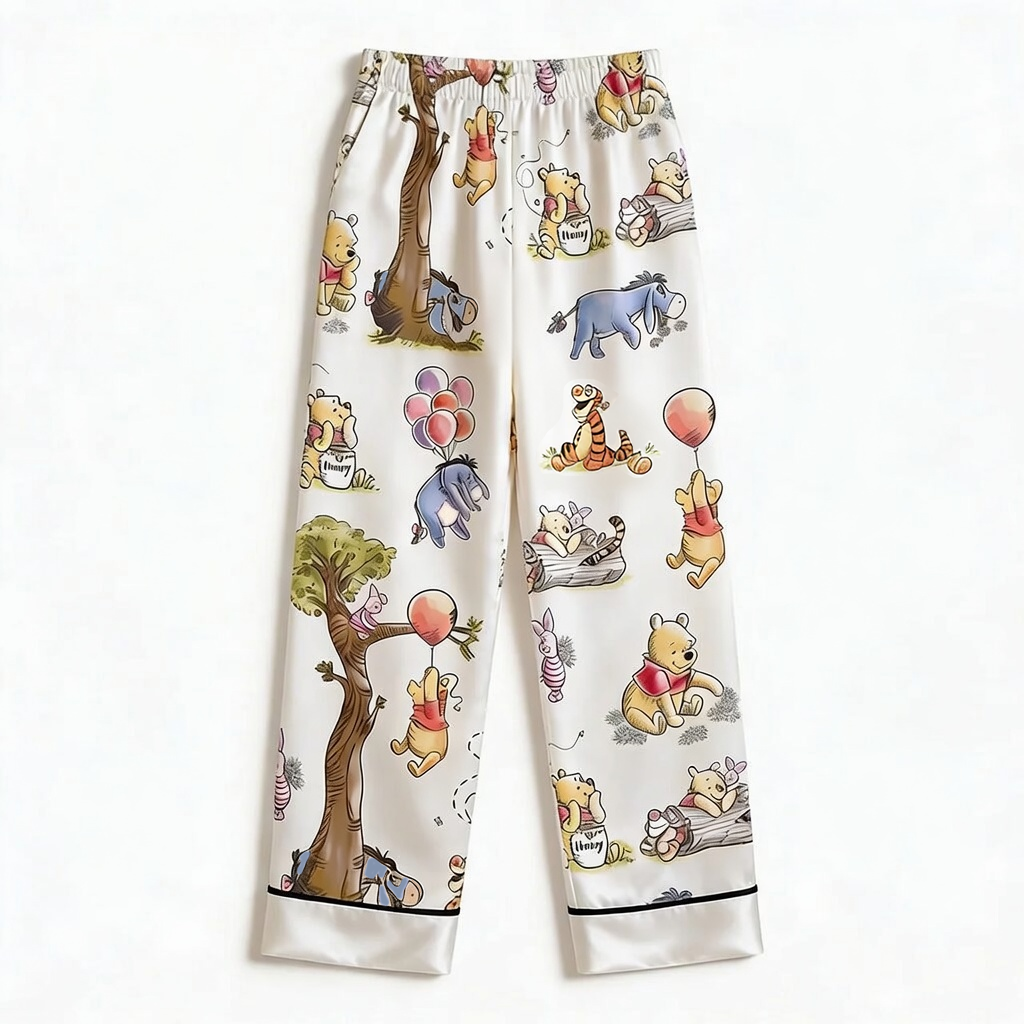 Personalized Winnie the Pooh Pajamas for Movie Fans - Anniversary Gift