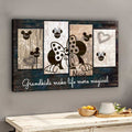 Personalized Grandma Canvas Print Magical Grandkids Gift Canvas and Poster GradoCreations