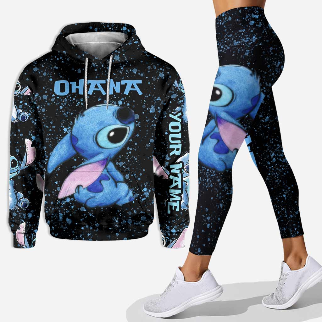 Personalized Ohana Hoodie and Leggings Custom Name Gift Hoodie & Leggings GradoCreations