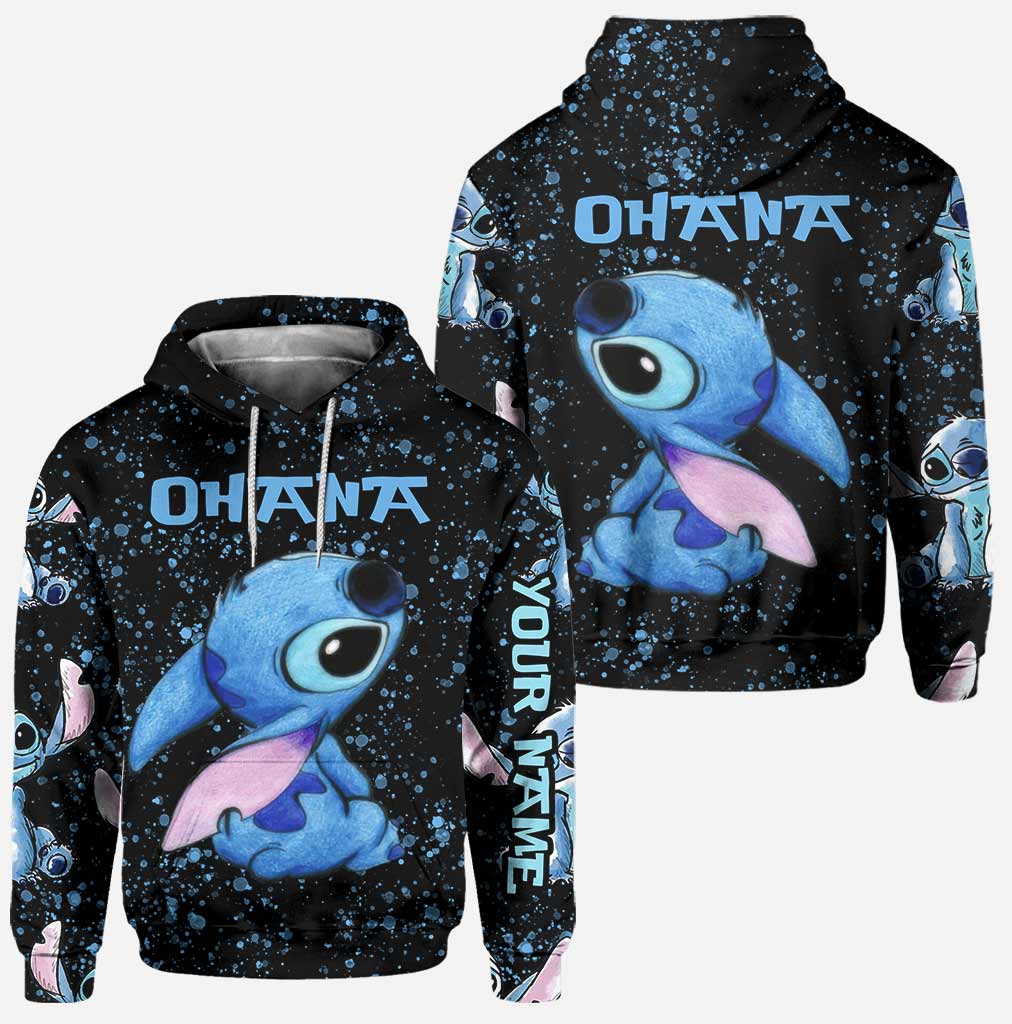 Personalized Ohana Hoodie and Leggings Custom Name Gift Hoodie & Leggings GradoCreations