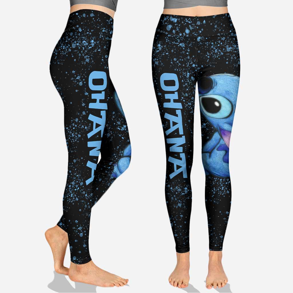 Personalized Ohana Hoodie and Leggings Custom Name Gift Hoodie & Leggings GradoCreations