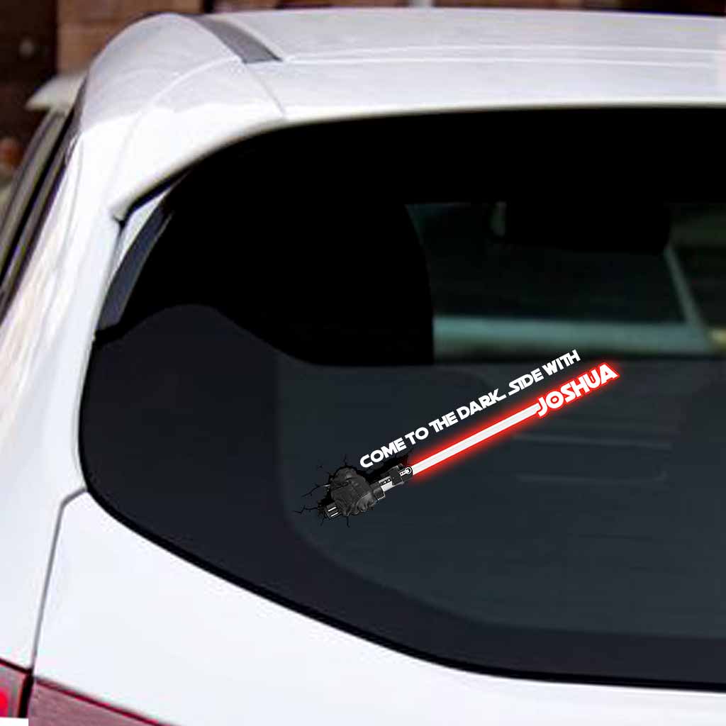 Personalized Star Wars Decal Custom Name For Car & Home Decal Full GradoCreations