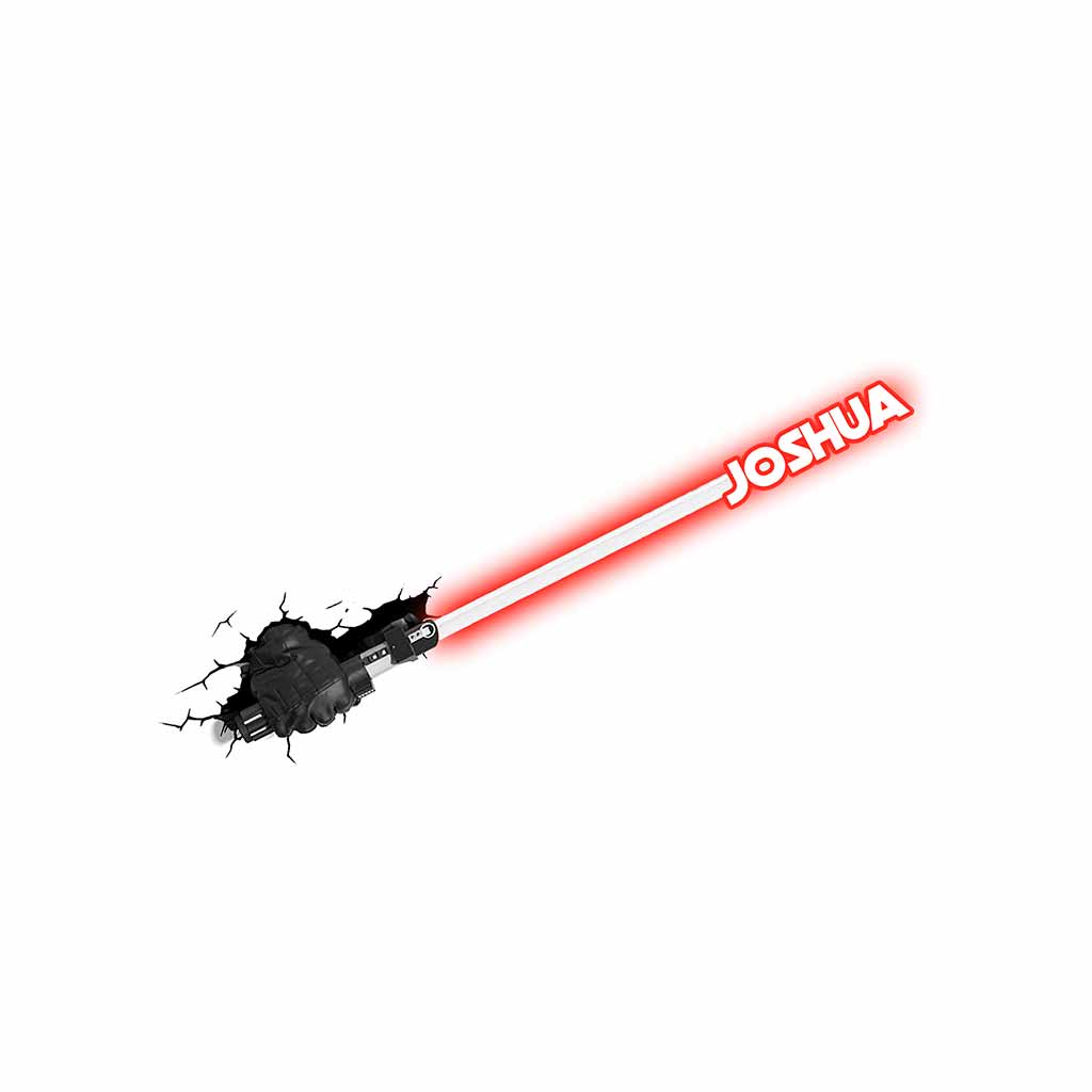 Personalized Star Wars Decal Custom Name For Car & Home Decal Full GradoCreations
