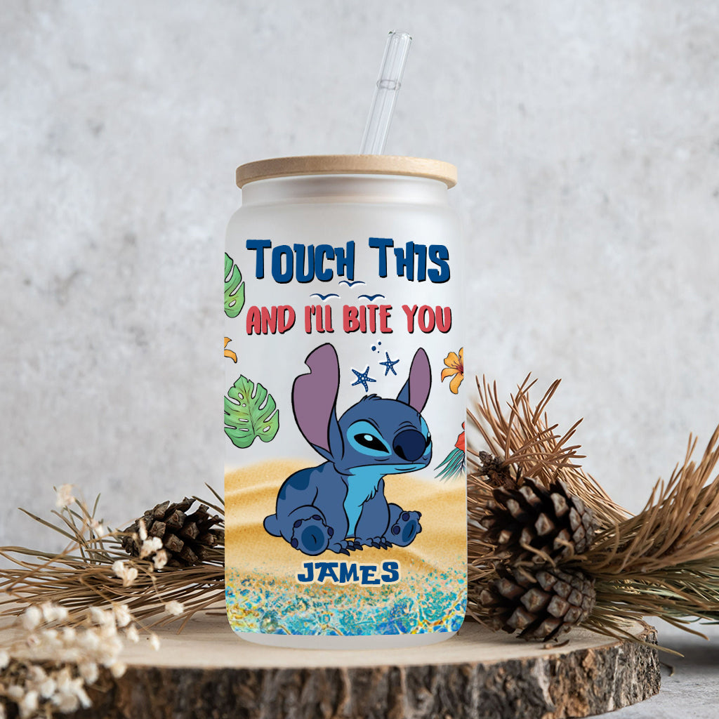 Personalized 16oz Can Glass with Straw Custom Name Gift Idea Can Glass GradoCreations