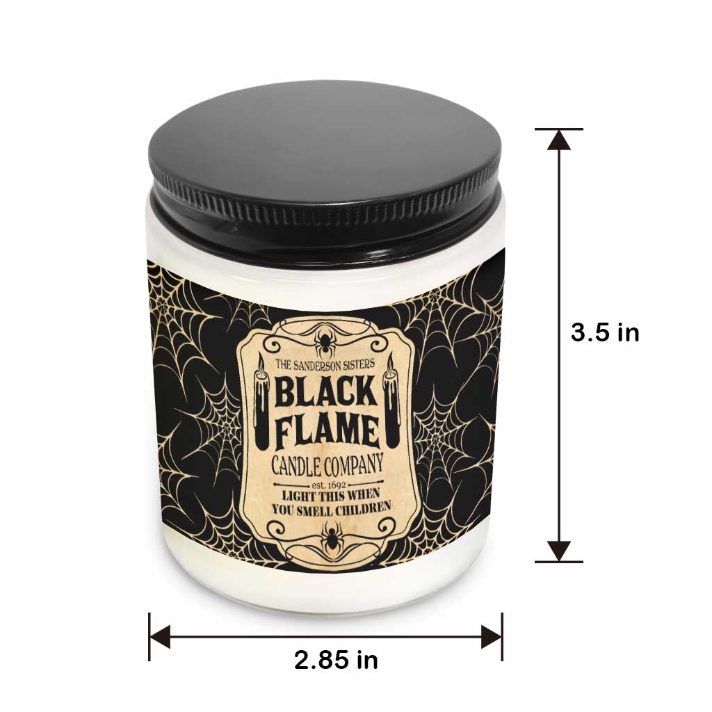 Personalized Halloween Candle with Natural Vanilla Scent for Unique Gifts Candle GradoCreations