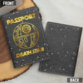 Personalized Death Star Passport Holder Custom Travel Gift Passport Holder GradoCreations