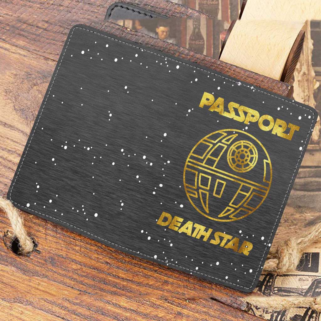 Personalized Death Star Passport Holder Custom Travel Gift Passport Holder GradoCreations