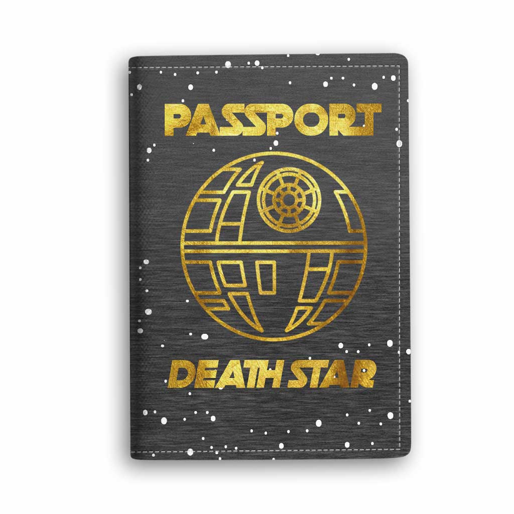 Personalized Death Star Passport Holder Custom Travel Gift Passport Holder GradoCreations
