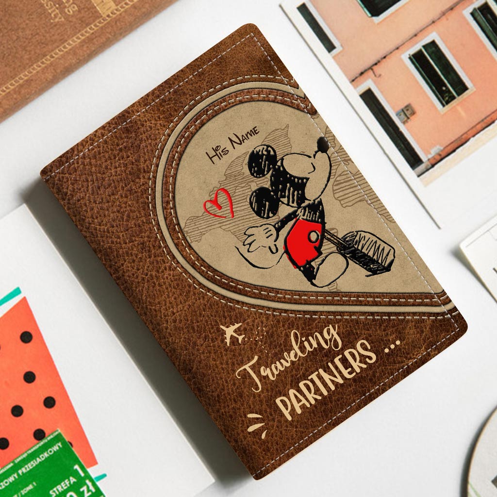 Personalized Couple Passport Holder Custom Name Travel Gift Passport Holder GradoCreations