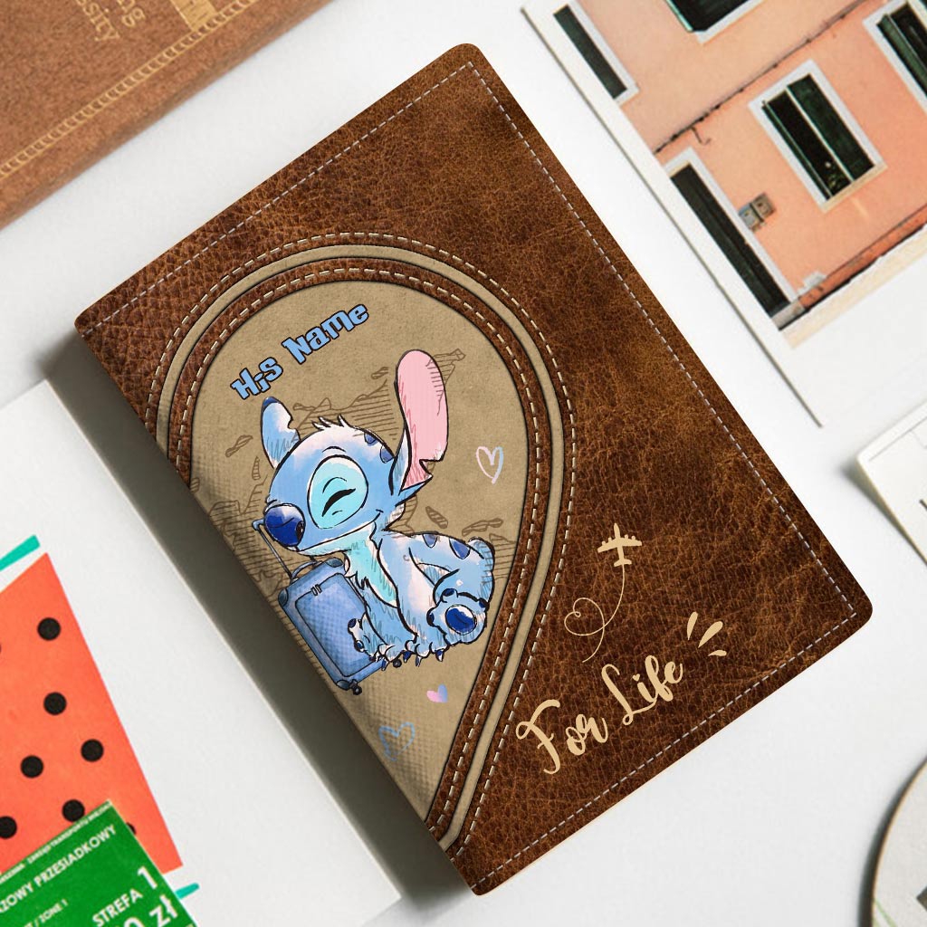 Personalized Couple Passport Holder Travel Gift for Anniversary | GradoCreations Passport Holder GradoCreations
