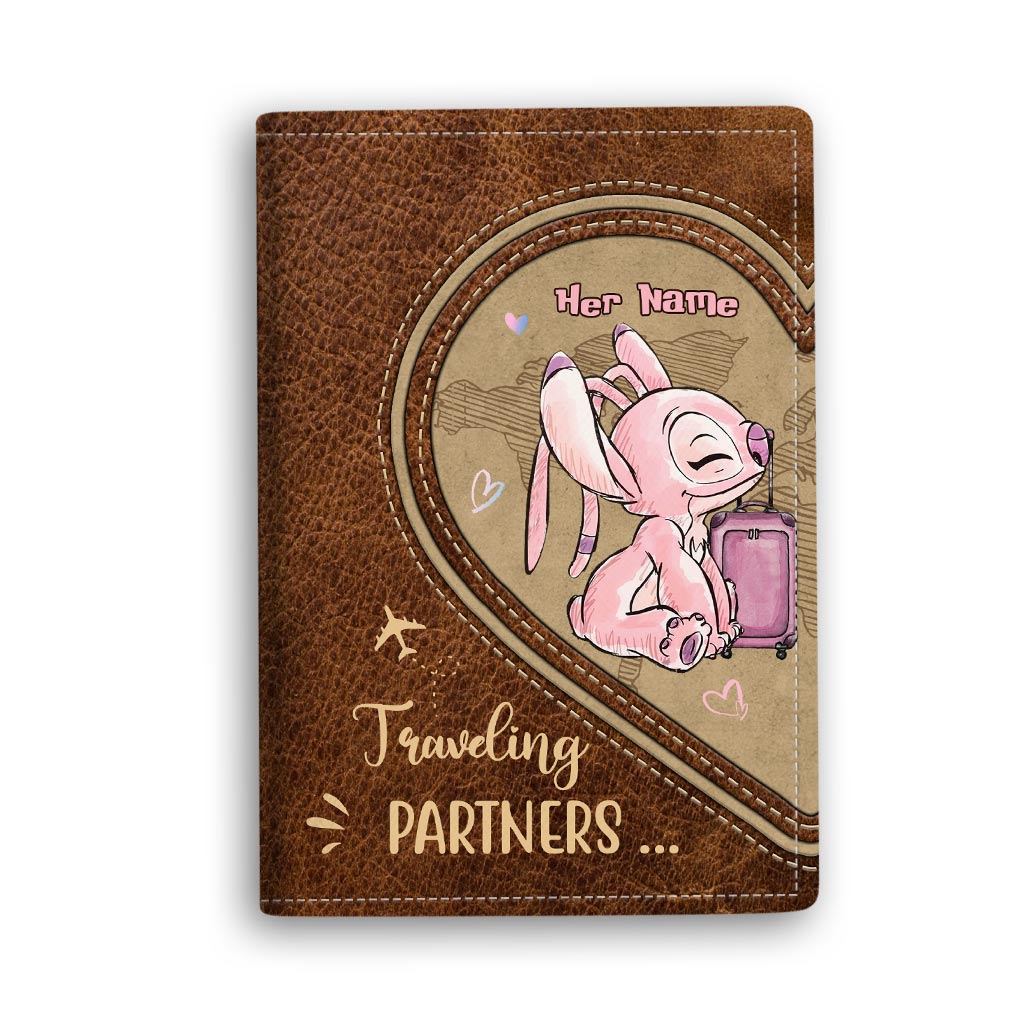 Personalized Couple Passport Holder Travel Gift for Anniversary | GradoCreations Passport Holder GradoCreations