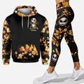 Personalized Nightmare Hoodie and Leggings Set for Fall Hoodie & Leggings GradoCreations
