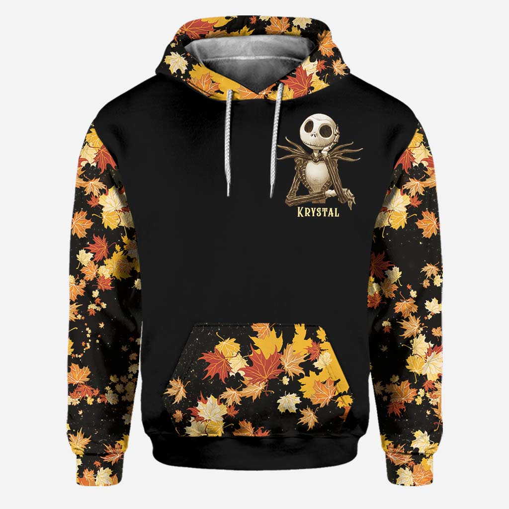 Personalized Nightmare Hoodie and Leggings Set for Fall Hoodie & Leggings GradoCreations