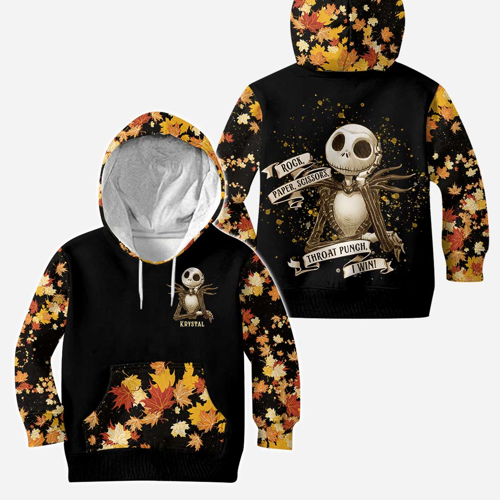 Personalized Nightmare Hoodie and Leggings Set for Fall Hoodie & Leggings GradoCreations