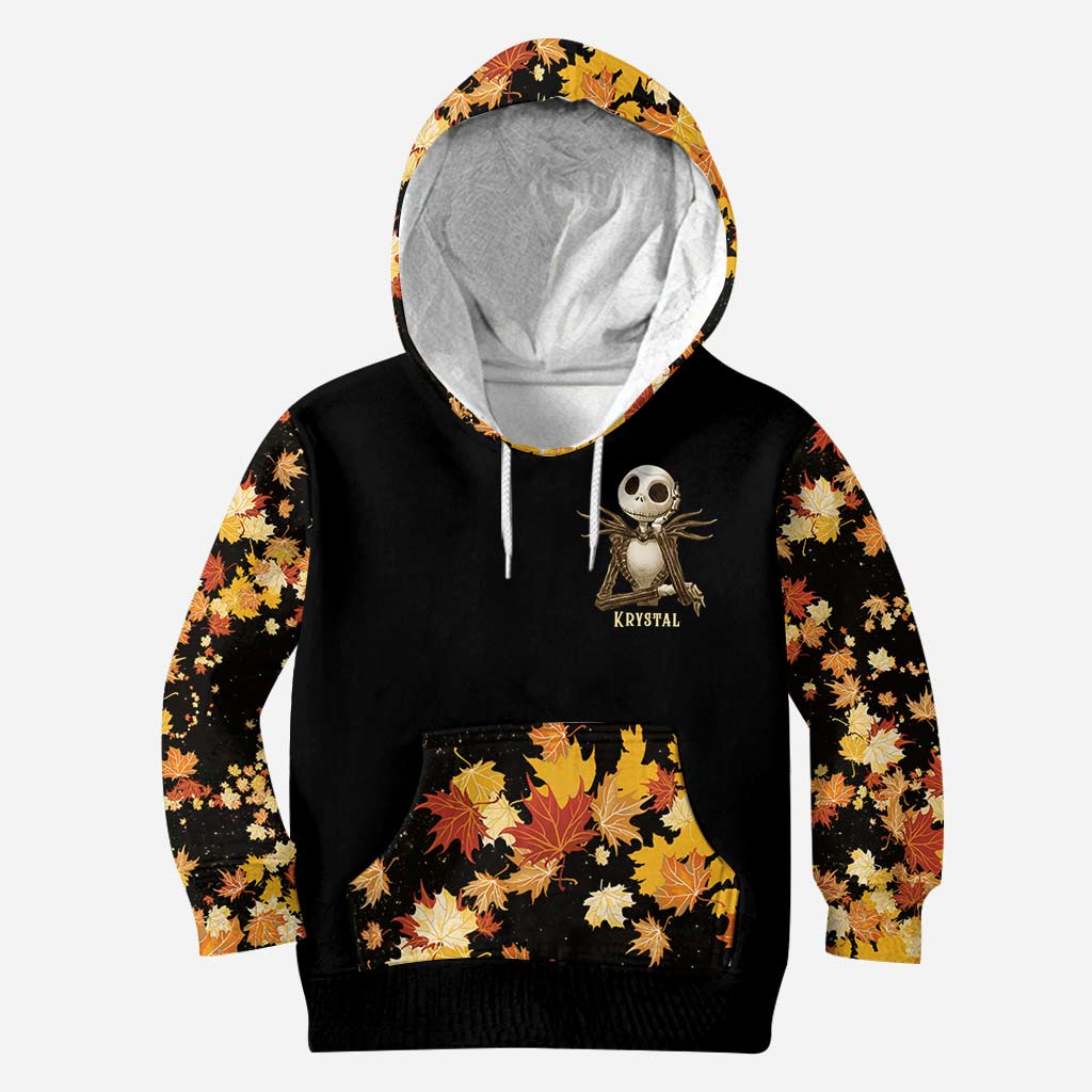Personalized Nightmare Hoodie and Leggings Set for Fall Hoodie & Leggings GradoCreations
