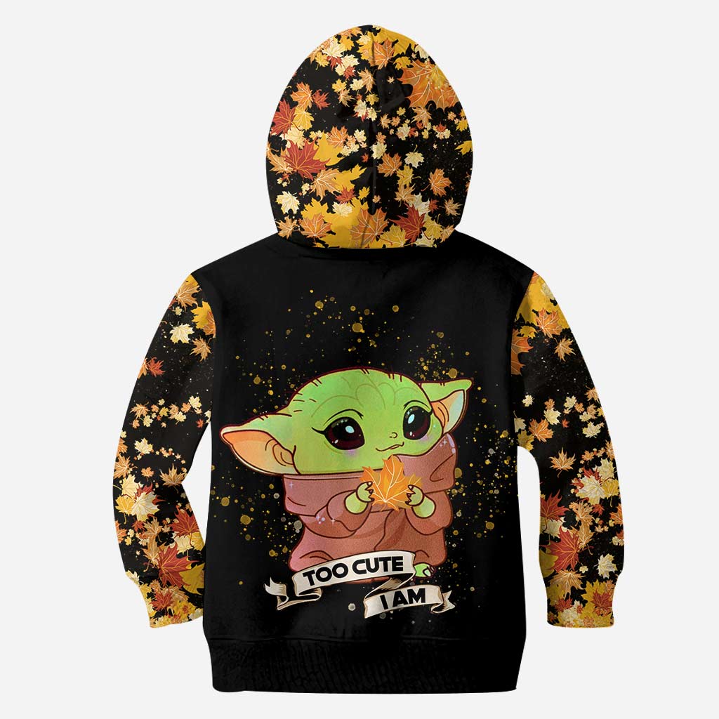 Personalized The Force Hoodie & Leggings Set for Kids | Custom Name Fall Gift Hoodie & Leggings GradoCreations