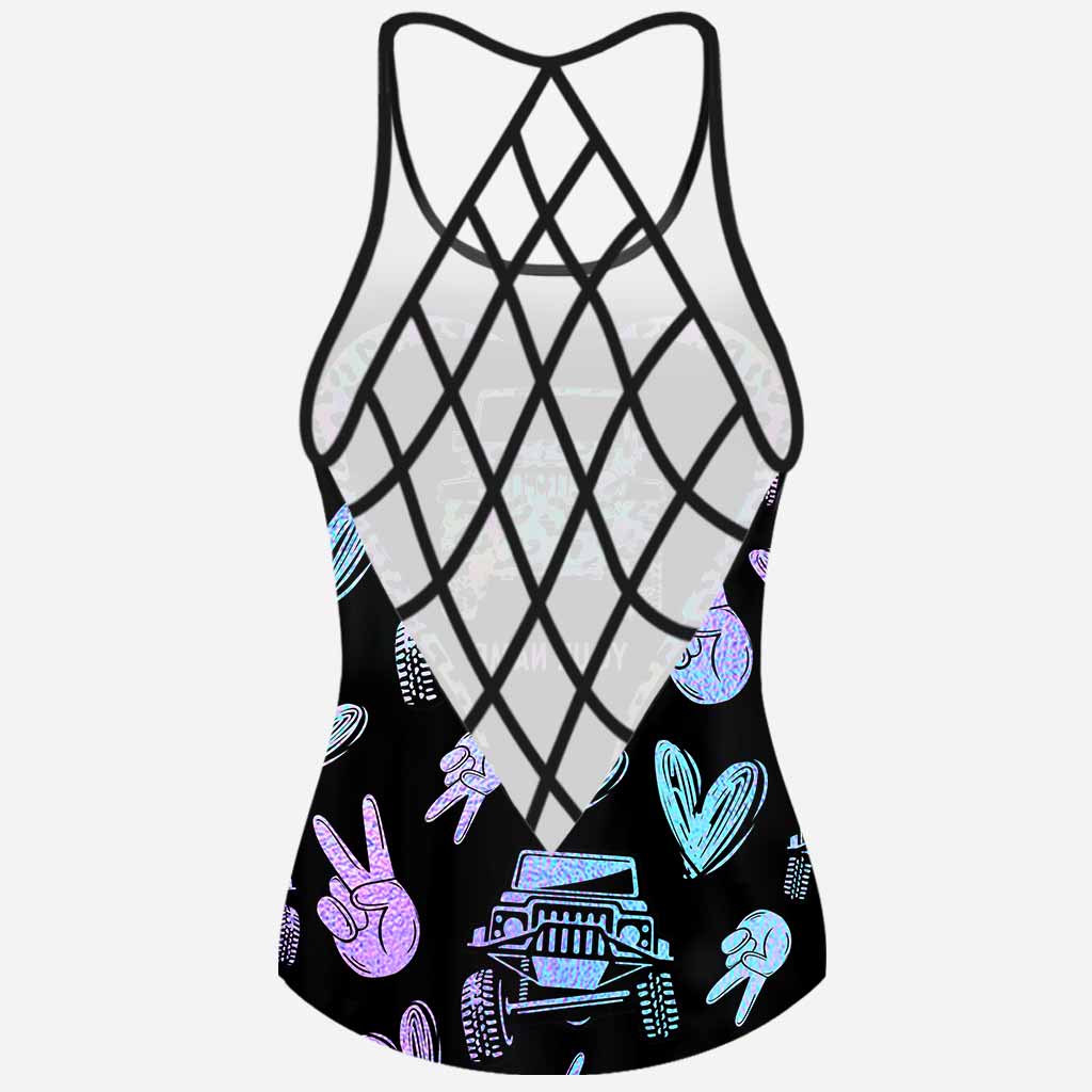 Personalized Leopard Print Cross Tank Top & Shorts Set for Summer Cross Tank Top & Women Shorts GradoCreations