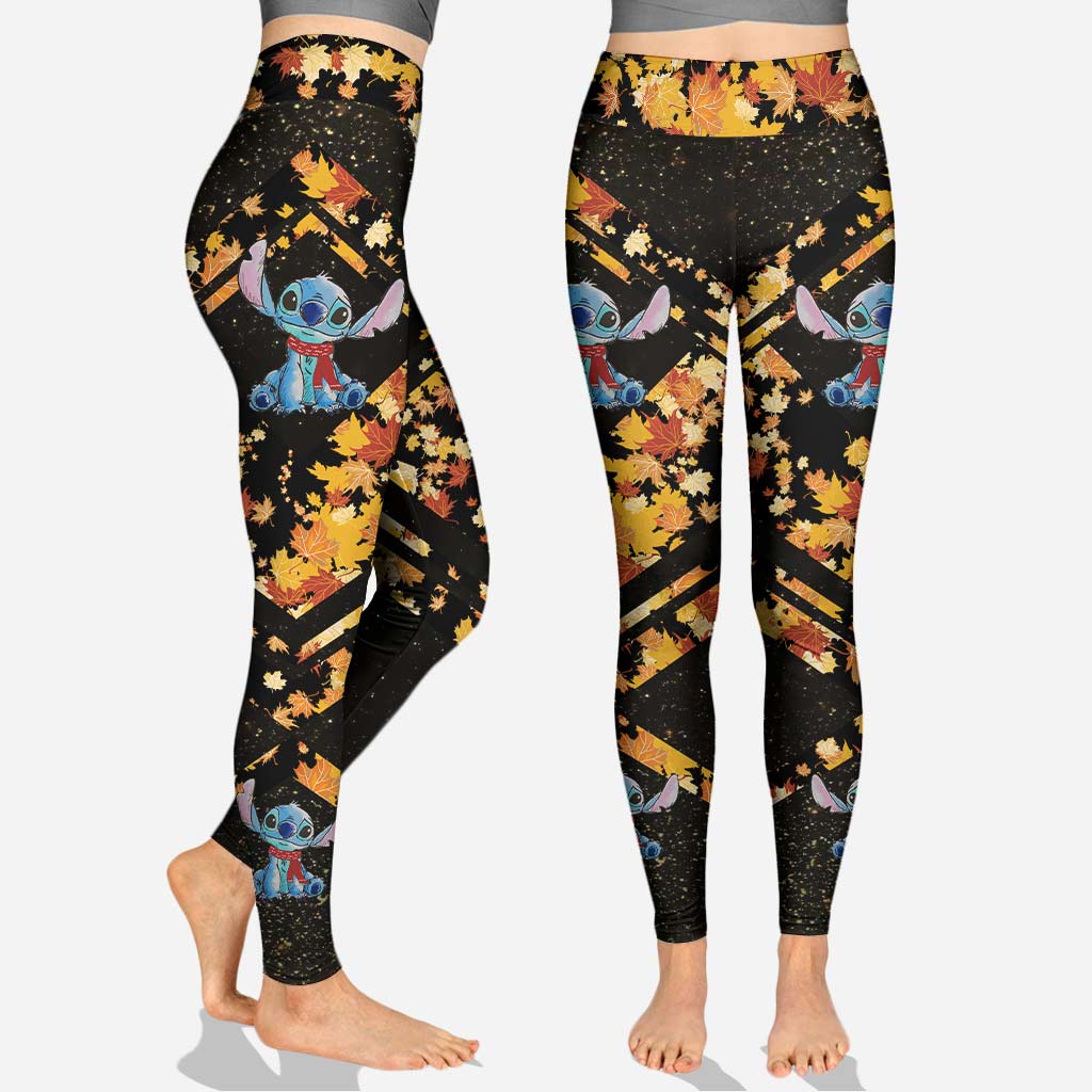 Personalized Ohana Hoodie and Leggings Set for Fall | Custom Name Gift Hoodie & Leggings GradoCreations