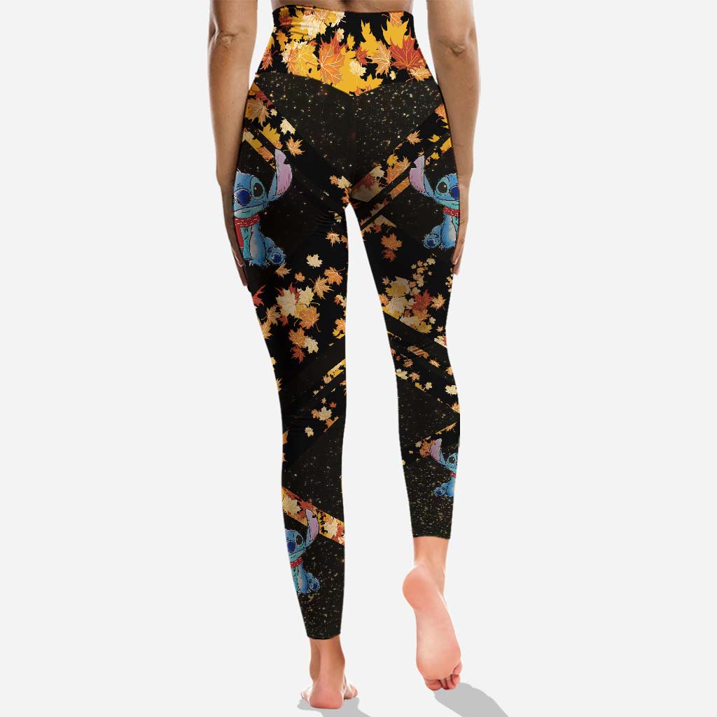 Personalized Ohana Hoodie and Leggings Set for Fall | Custom Name Gift Hoodie & Leggings GradoCreations