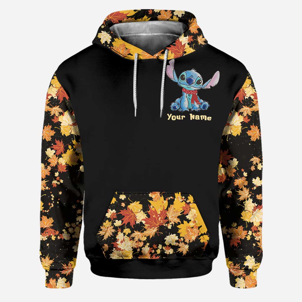 Personalized Ohana Hoodie and Leggings Set for Fall | Custom Name Gift Hoodie & Leggings GradoCreations