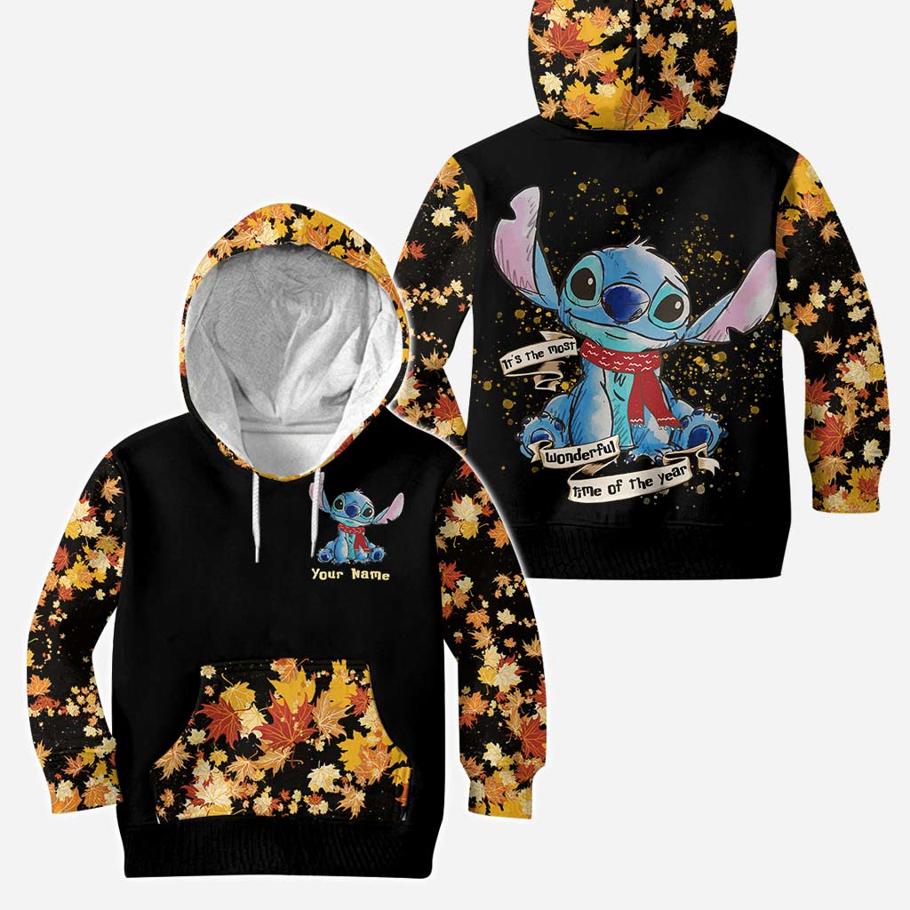 Personalized Ohana Hoodie and Leggings Set for Fall | Custom Name Gift Hoodie & Leggings GradoCreations
