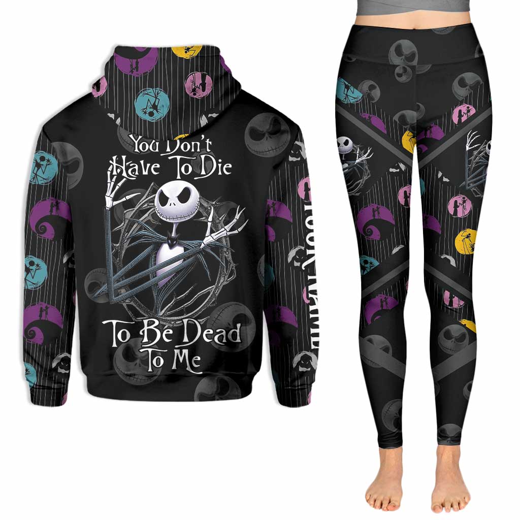 Personalized Nightmare Hoodie and Leggings Set for Unique Gifts Hoodie & Leggings GradoCreations