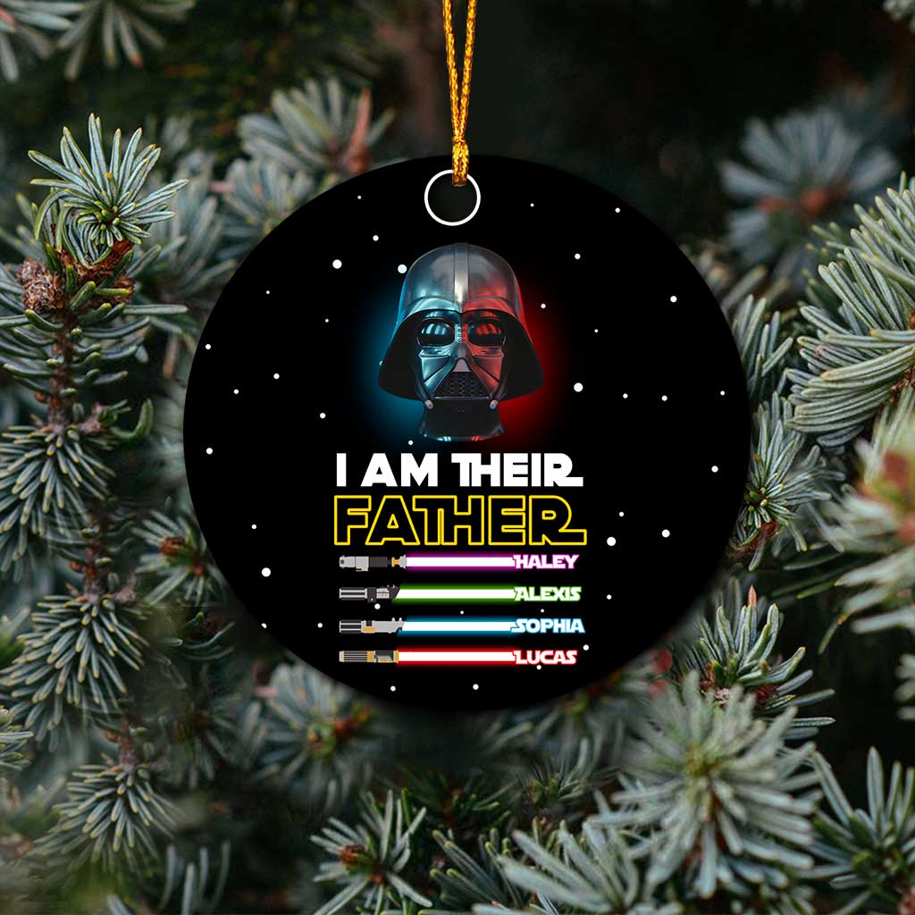Personalized Christmas Ornament Custom Name Family Gift Ornament GradoCreations