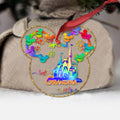 Personalized Christmas Mouse Ornament for Grandma Gift Ornament GradoCreations