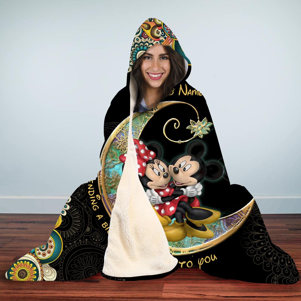 Personalized Hooded Blanket Soft Fleece Custom Name Gift for Kids Hooded Blanket GradoCreations