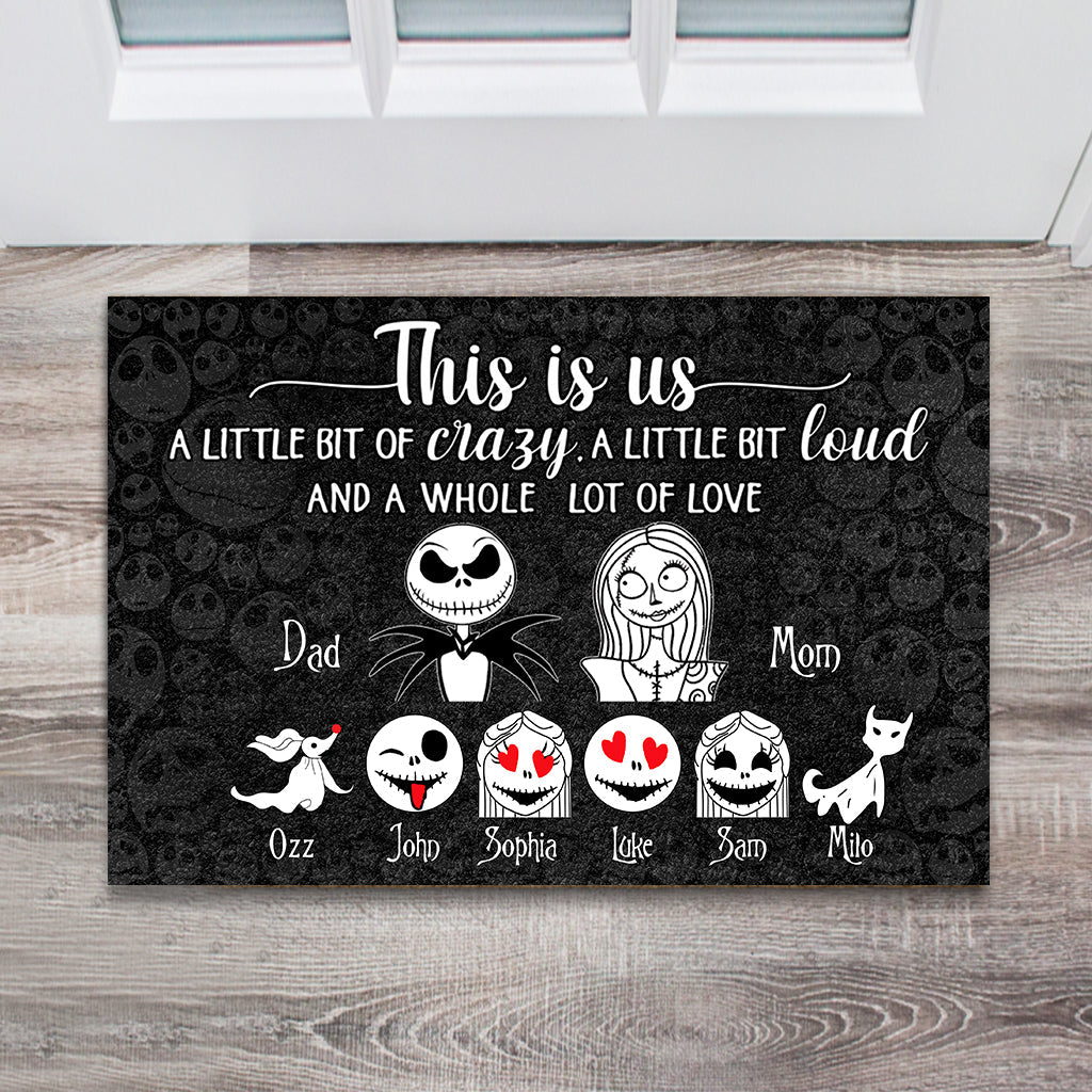 Personalized This Is Us Doormat Family Gift Custom Name Doormat GradoCreations