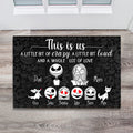 Personalized This Is Us Doormat Family Gift Custom Name Doormat GradoCreations