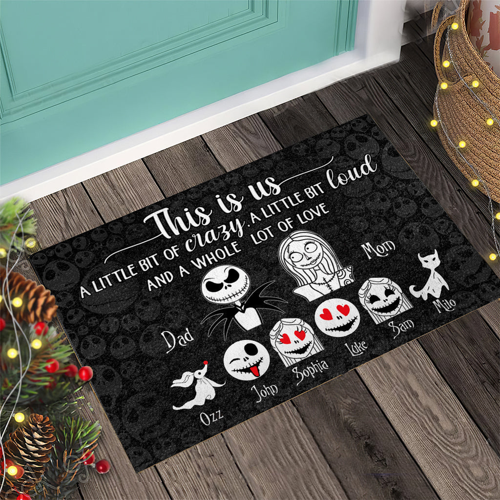 Personalized This Is Us Doormat Family Gift Custom Name Doormat GradoCreations