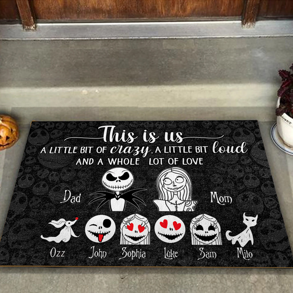 Personalized This Is Us Doormat Family Gift Custom Name Doormat GradoCreations