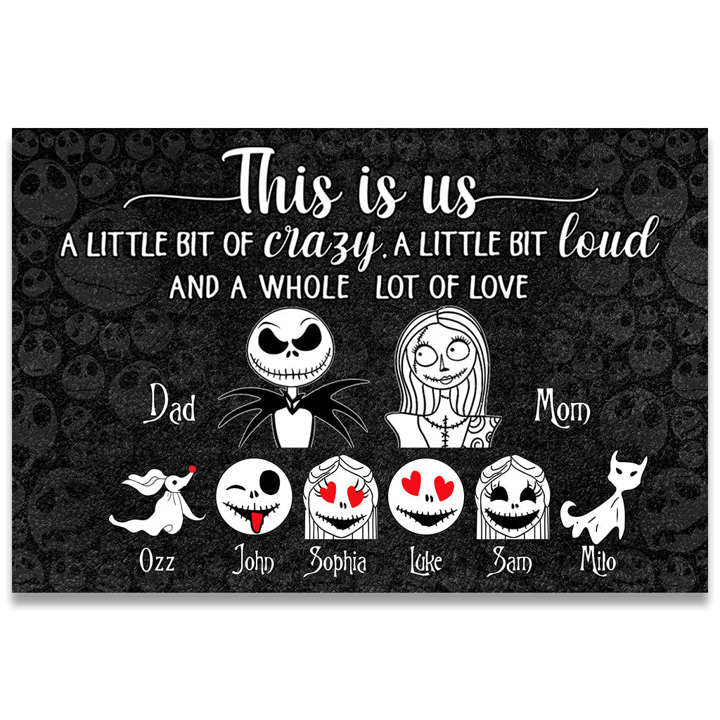 Personalized This Is Us Doormat Family Gift Custom Name Doormat GradoCreations