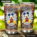 Personalized Christmas Mouse Tumbler Custom Name Gift for Mom Tumbler GradoCreations