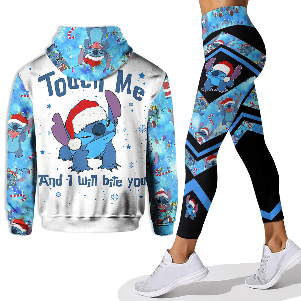 Personalized Ohana Hoodie and Leggings Set with Custom Name - Christmas Gift Hoodie & Leggings GradoCreations