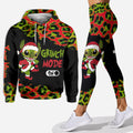 Personalized Grinch Mode Christmas Hoodie & Leggings Set Hoodie & Leggings GradoCreations