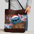 Personalized Ohana Tote Bag with Custom Name for Christmas Tote Bag GradoCreations