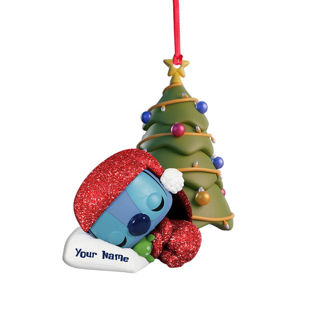 Personalized Christmas Ornament Custom Name Acrylic Gift Ornament GradoCreations