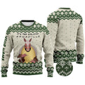 Personalized Holiday Armadillo Christmas Sweater Custom Name Gift Sweater GradoCreations