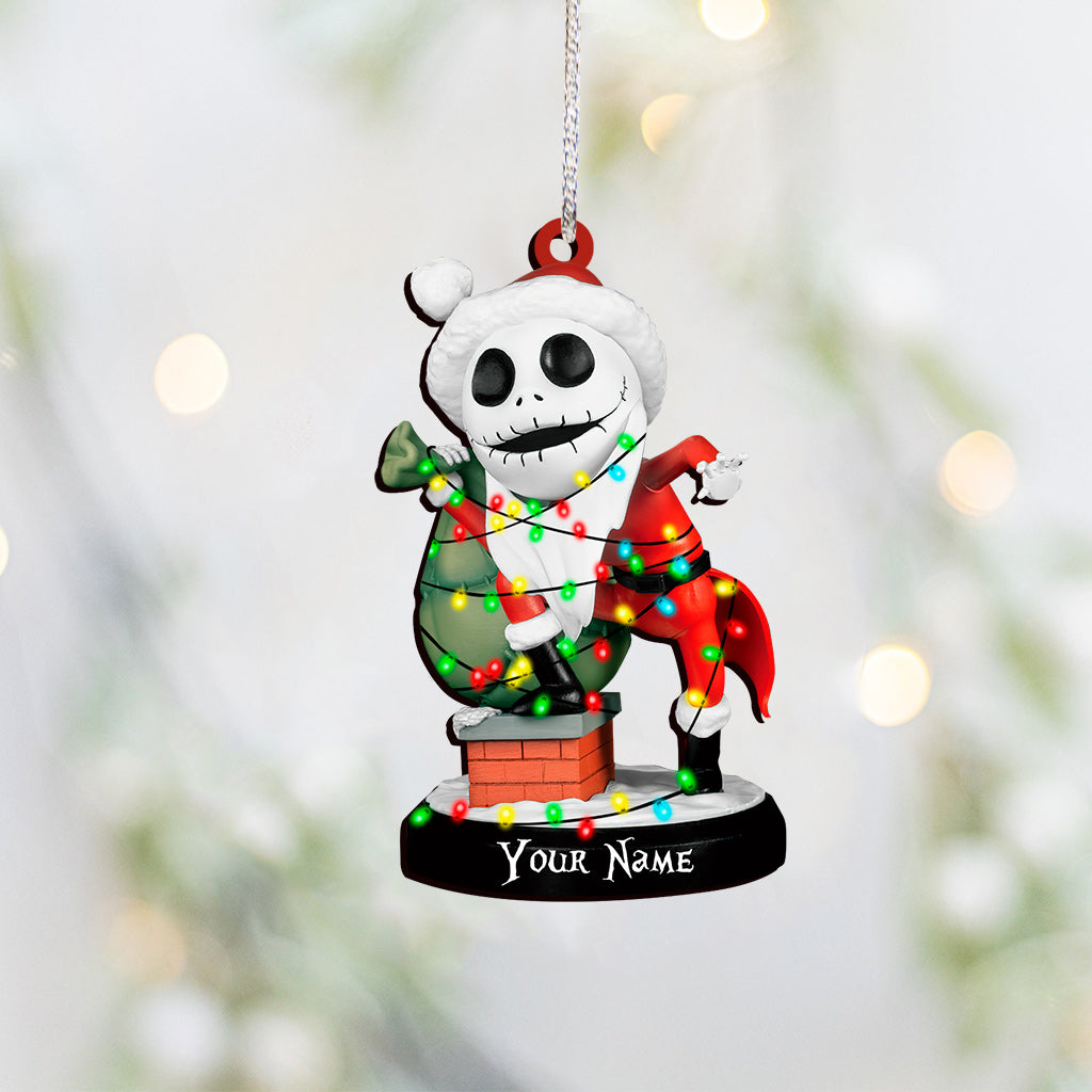 Personalized Christmas Ornament Custom Name Festive Decor Gift Ornament GradoCreations