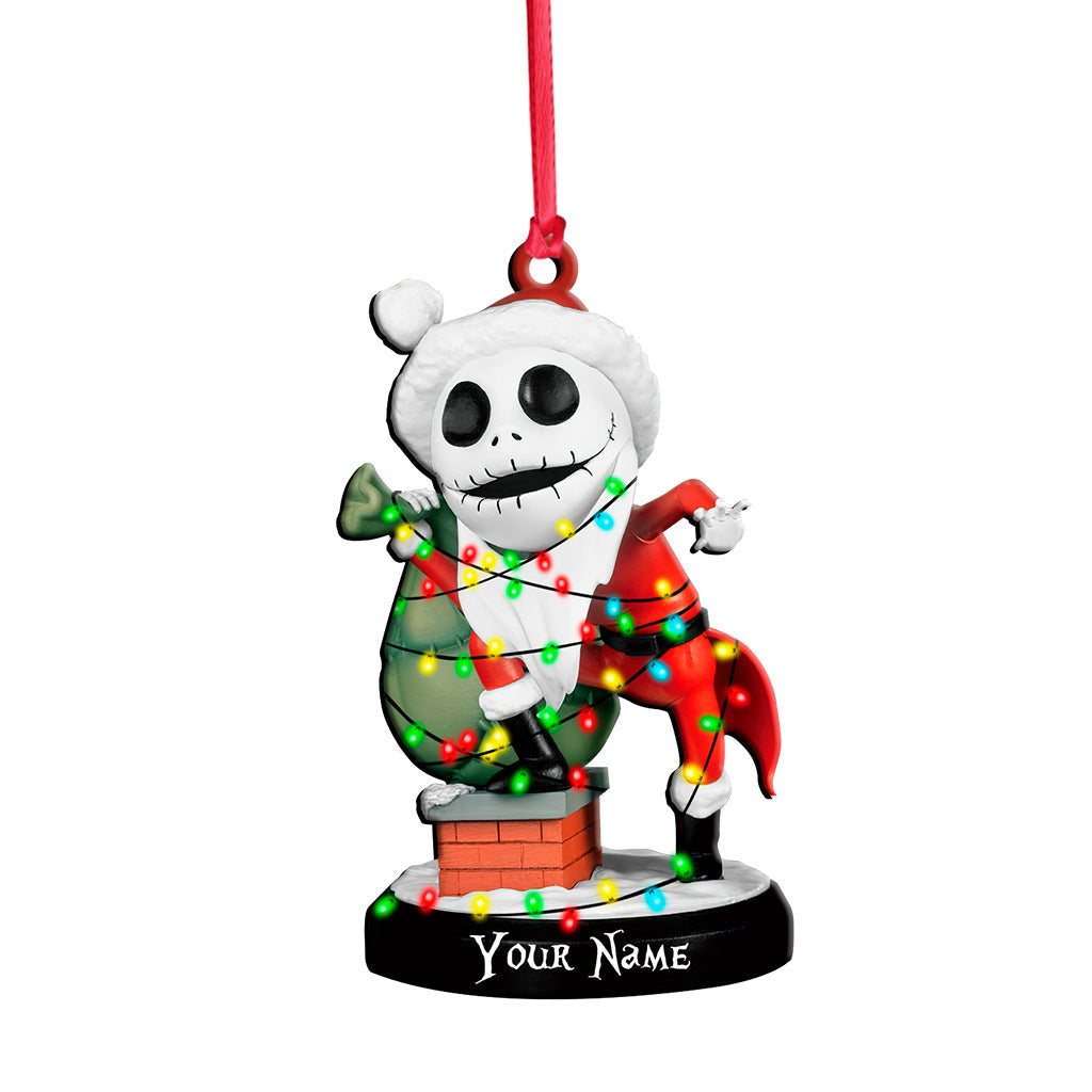 Personalized Christmas Ornament Custom Name Festive Decor Gift Ornament GradoCreations
