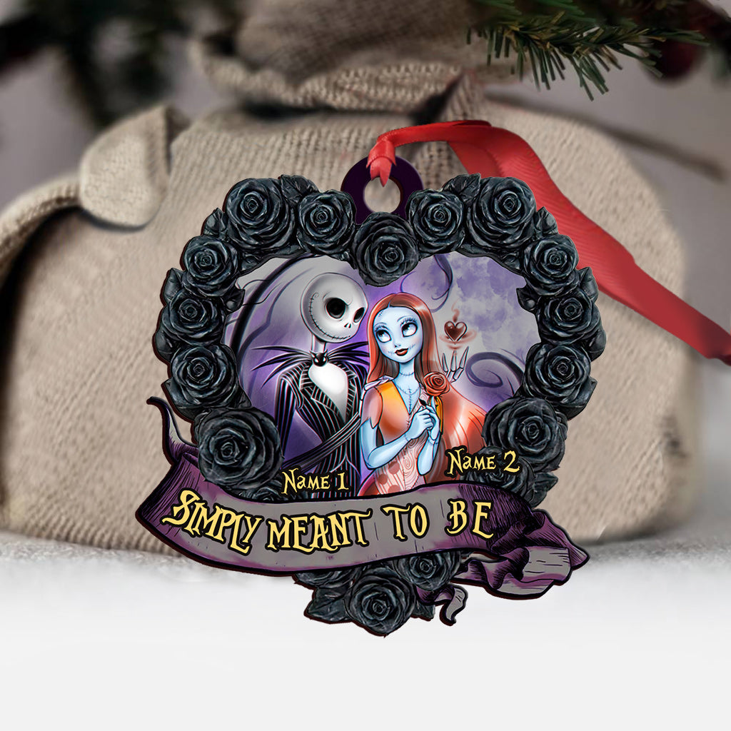 Personalized Nightmare Love Christmas Ornament Custom Name Gift Ornament GradoCreations
