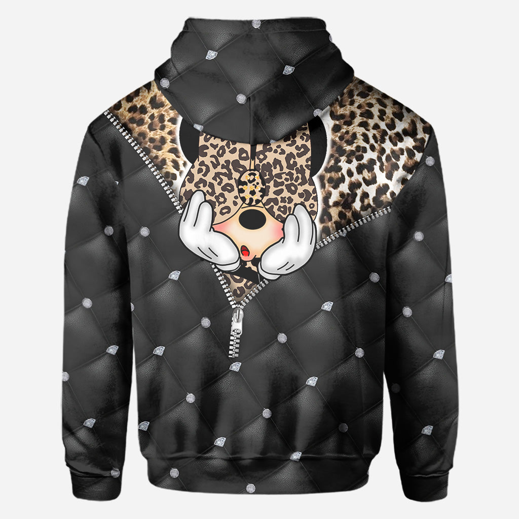 Personalized Magical Mouse Ears All Over Hoodie Custom Name Gift All Over Shirt GradoCreations