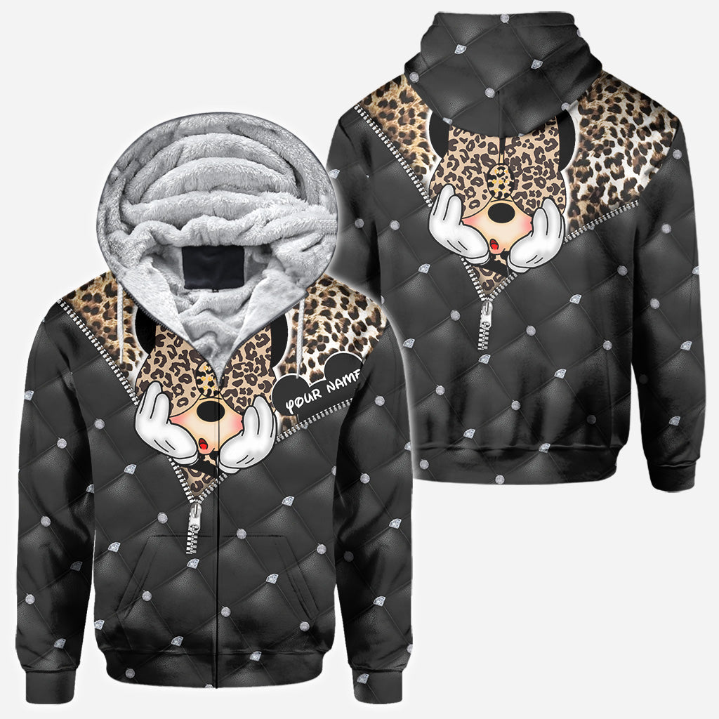 Personalized Magical Mouse Ears All Over Hoodie Custom Name Gift All Over Shirt GradoCreations