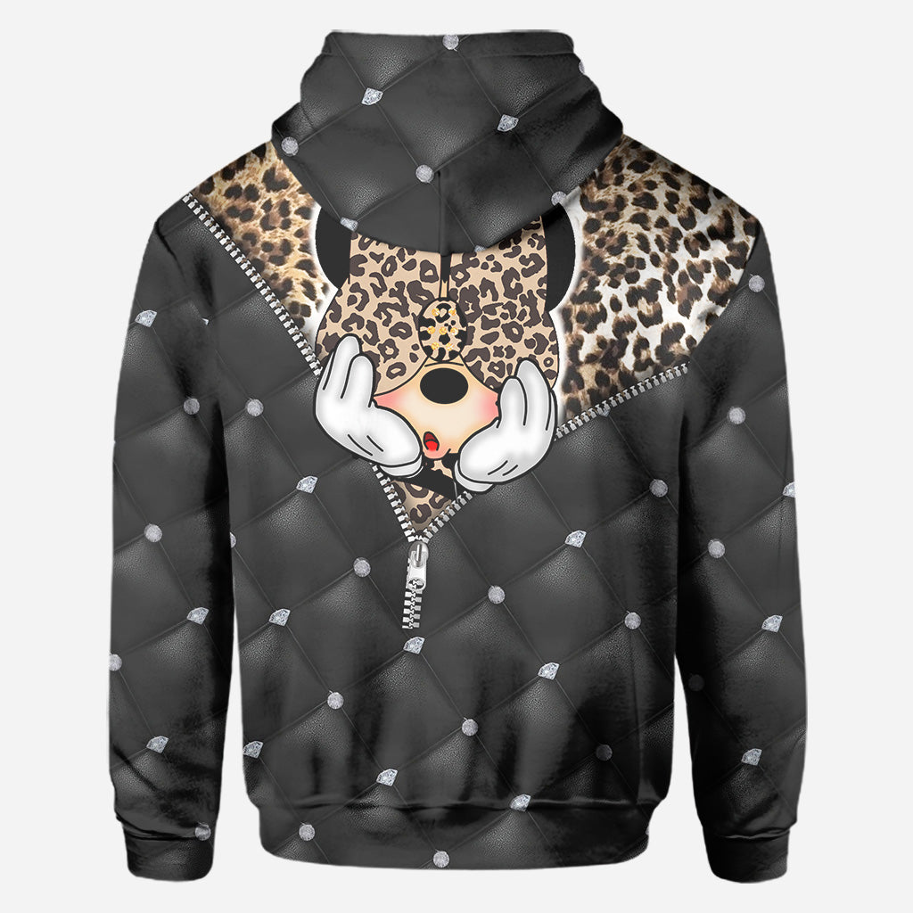Personalized Magical Mouse Ears All Over Hoodie Custom Name Gift All Over Shirt GradoCreations