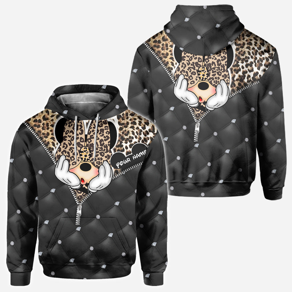 Personalized Magical Mouse Ears All Over Hoodie Custom Name Gift All Over Shirt GradoCreations