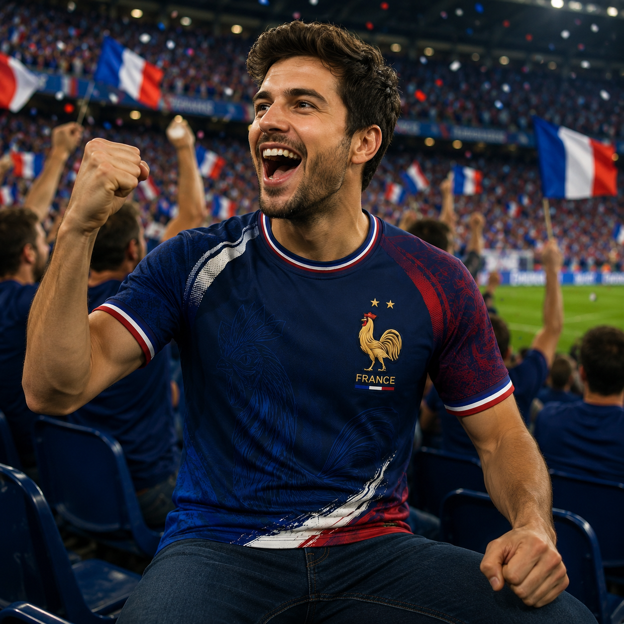 Personalized France Soccer Jersey Custom Name Gift for Sports Lovers