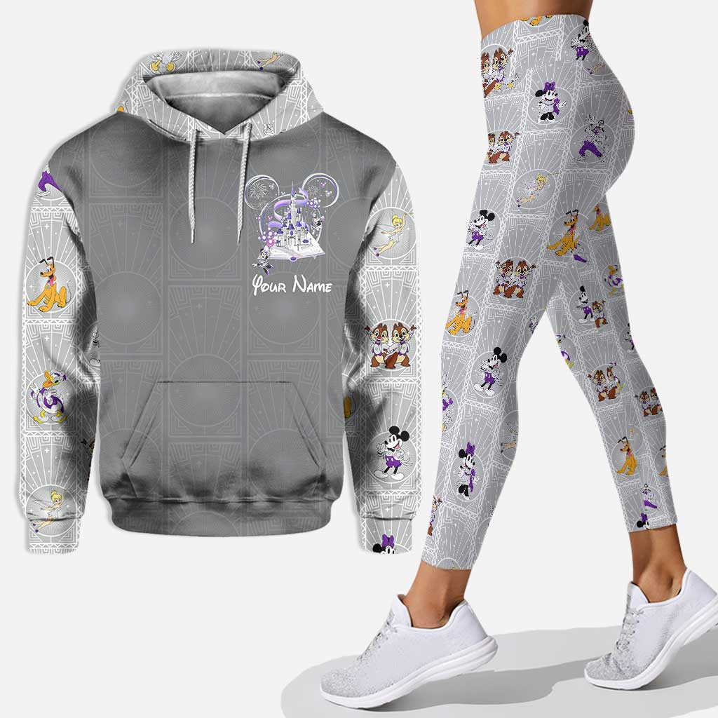 Personalized Mouse Hoodie & Leggings Set Custom Name Gift Hoodie & Leggings GradoCreations